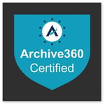 Archive360 certified