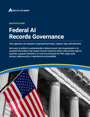 Federal AI Records Cover Small