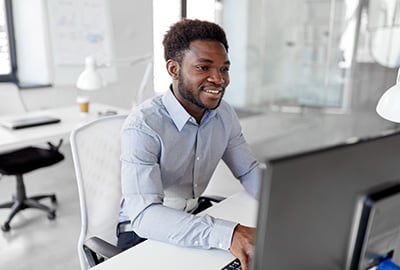 man working on archive migration-2