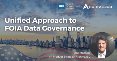 Unified Approach to FOIA Data Governance