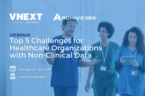 WEBINAR Top 5 Challenges for Healthcare Organizations with Non-Clinical Data
