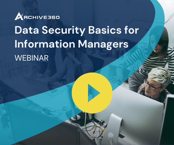 Webinar  data security basics for information managers (1)