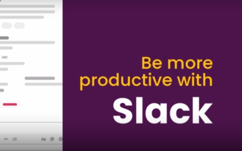 be more productive with slack