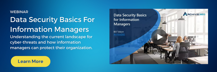 data security basics for information managers (1)