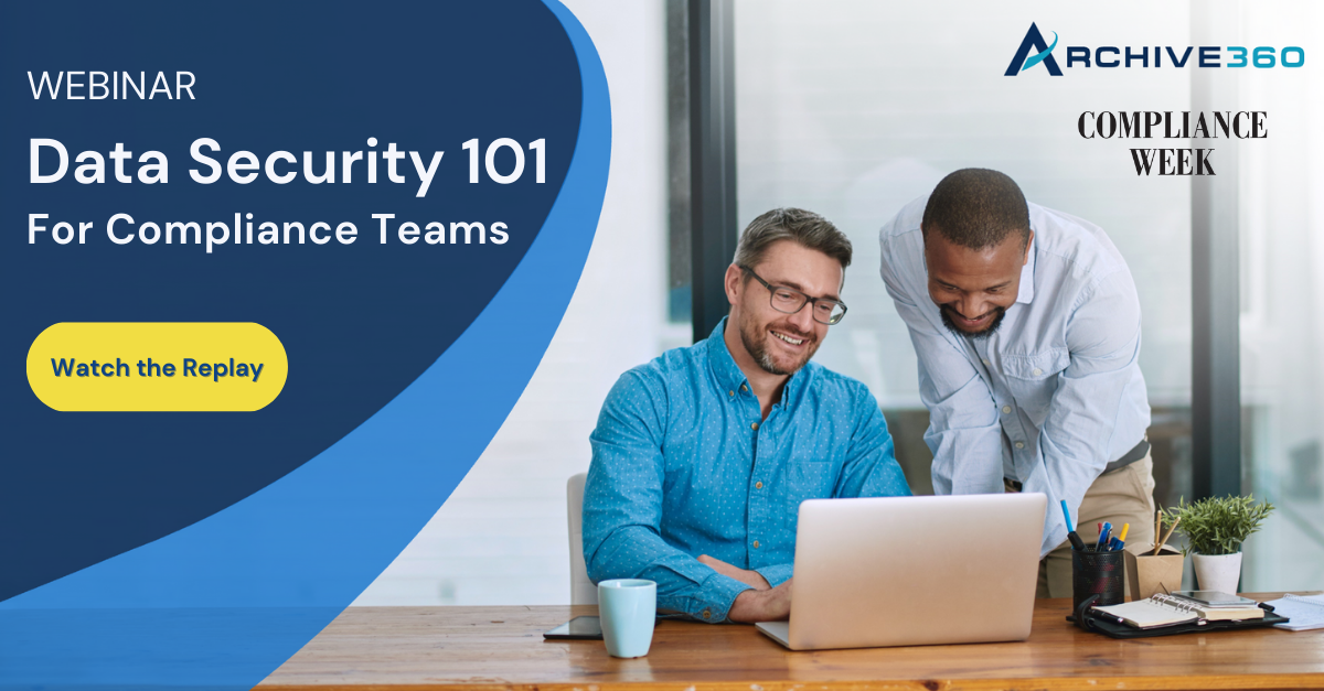 Data Security 101 for compliance teams webinar