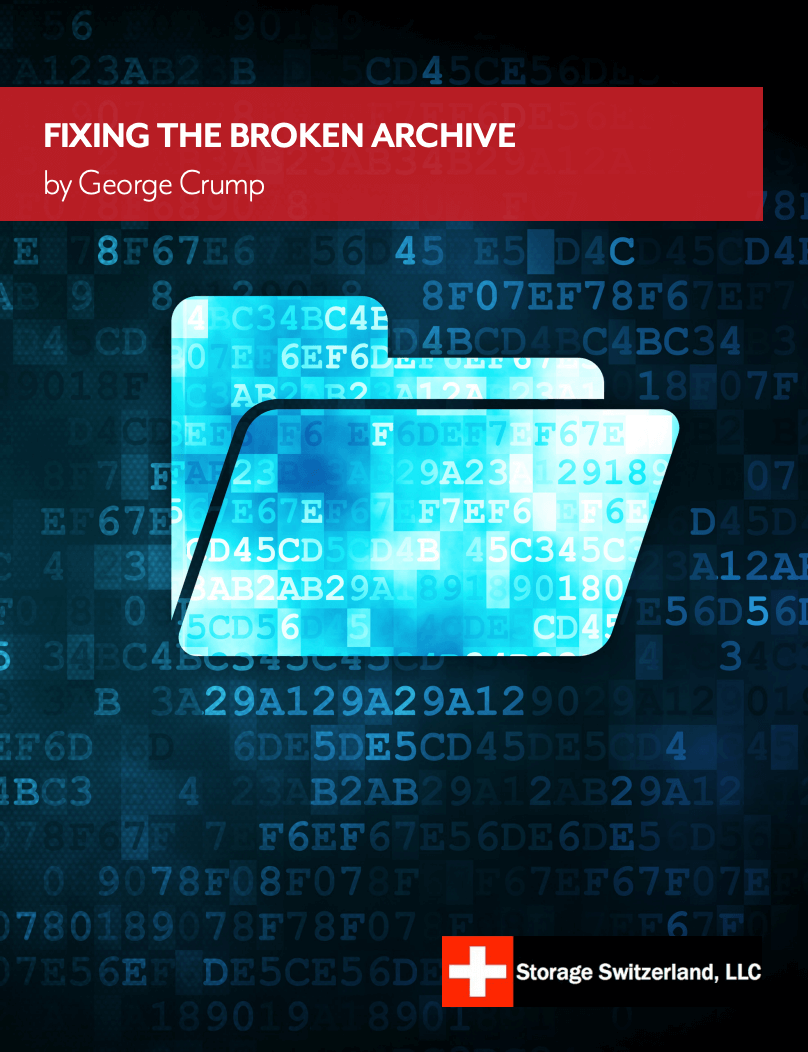 Analyst Focus: Fixing the Broken Archive