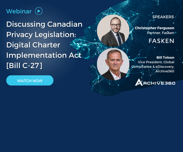 Discussing Canadian Privacy Legislation | Digital Charter Implementation Act [C-27/CPPA] 