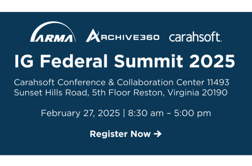 IG FED Summit event