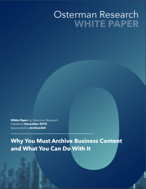 Osterman archive business content
