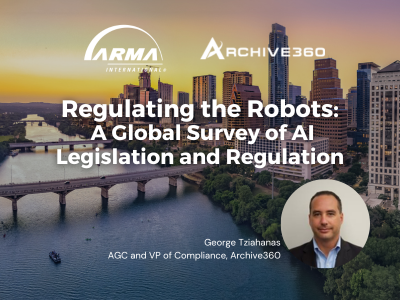 Webinar | Regulating the Robots: A Global Survey of AI Legislation and Regulation