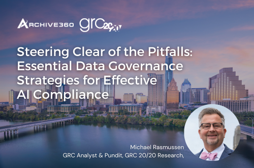 Webinar | Steering Clear of the Pitfalls: Essential Data Governance Strategies for Effective AI Compliance