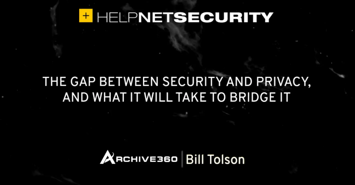 The gap between security and privacy, and what it will take to bridge it